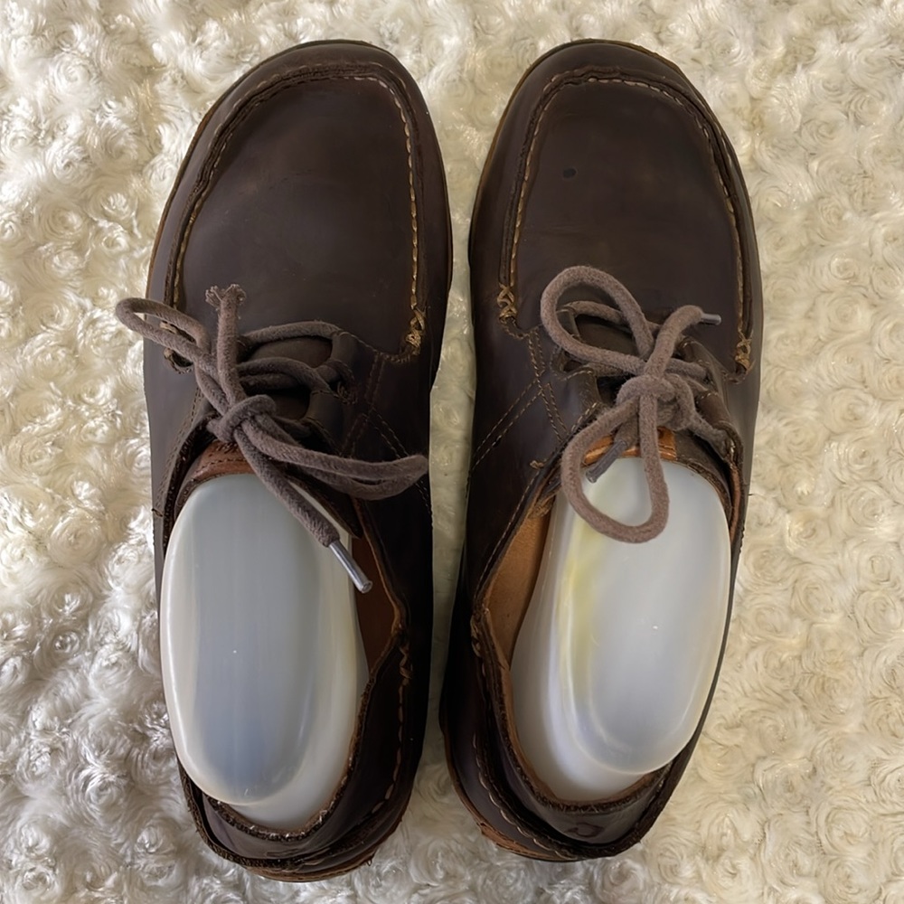 Olukai Ohana lace up Nubuck shoes for men - Picture 6 of 14